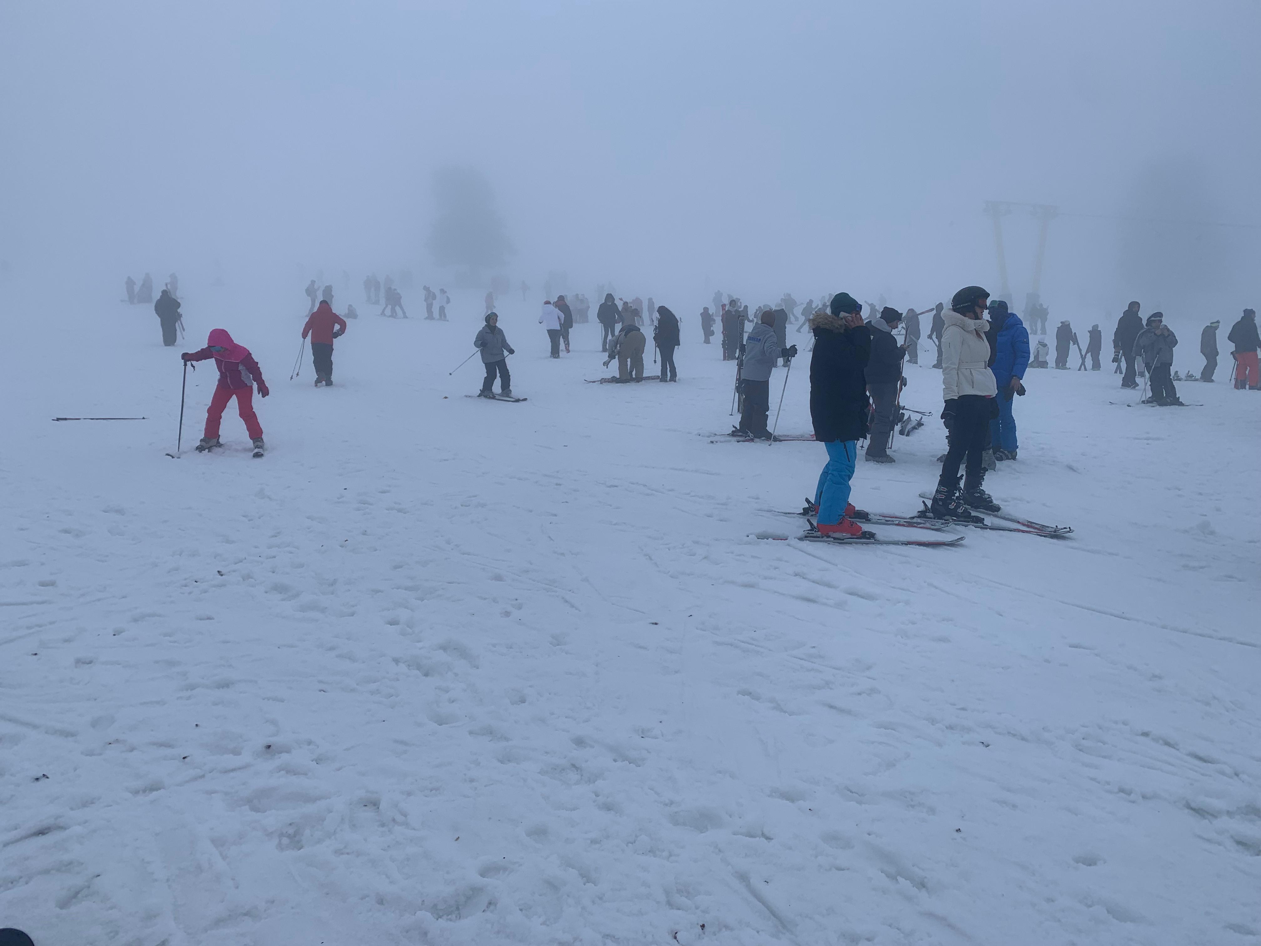 Uludağ’ın zirvesine turist akını
