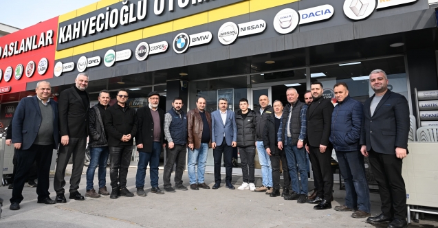 Başkan Yılmaz'dan Otosansit ziyareti
