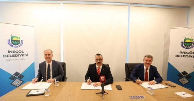 İnegöl'de eğitimde iş birliği protokolü imzalandı
