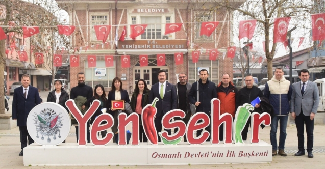 Yenişehir'in tarım politikası Japonya'nın da dikkatini çekti