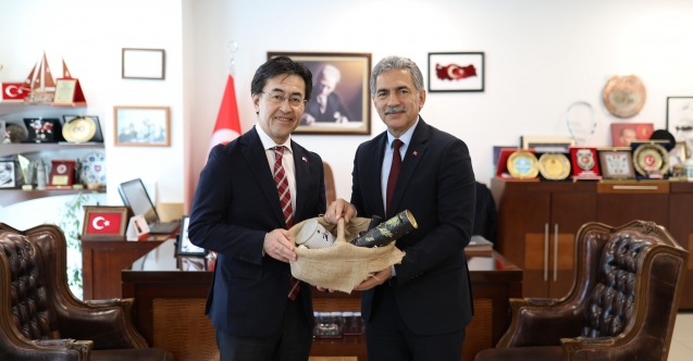 Gemlik ve Japonya arasında iş birliği görüşmesi