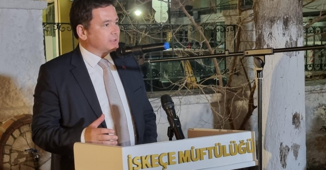 Kardeş şehir İskeçe'de beraberlik mesajı verildi