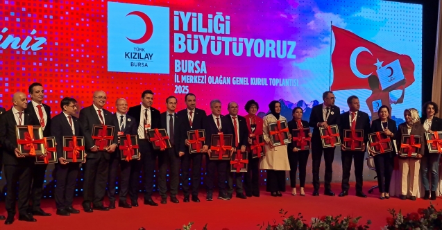 Kızılay Bursa Şubesi'nde Olağan Genel Kurul gerçekleştirildi