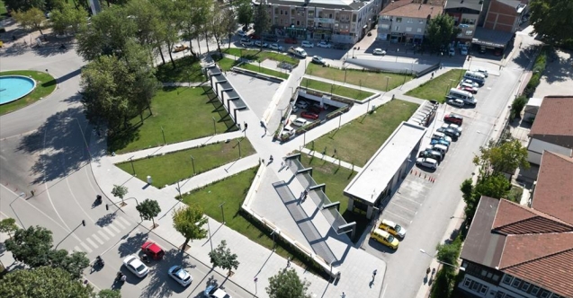 İnegöl'de otopark alanları kullanıma sunuldu