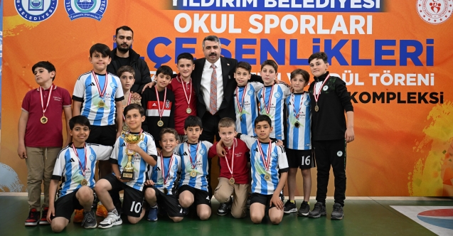 Yıldırım'da Okul Sporları Şenliği sona erdi