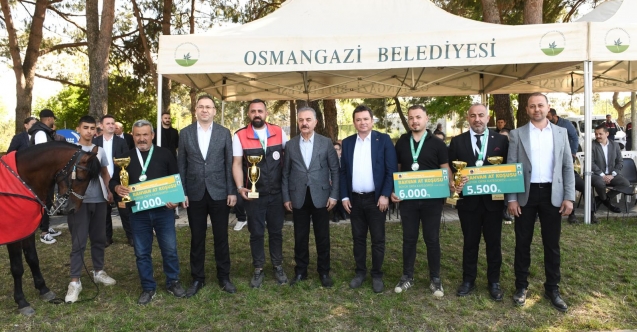 Rahvan Atları Osmangazi'de yarıştı, kazananlar belli oldu