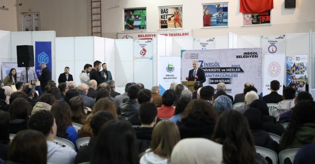 İnegöl'de Üniversite Tanıtım Günleri başladı