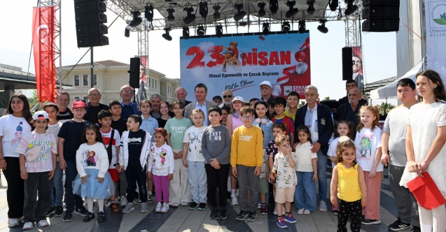 Çocuklar bayramı Osmangazi'de kutluyor