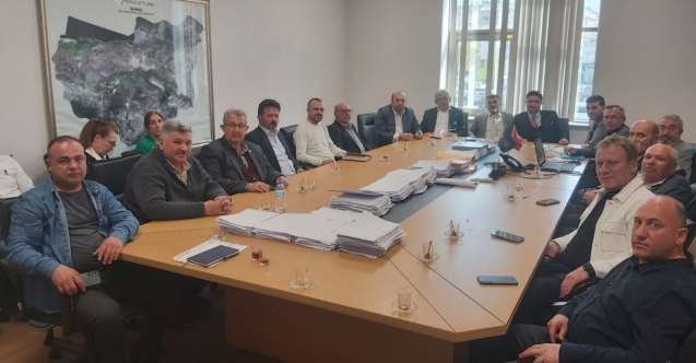 Bursa Büyükşehir üreticiye destek için toplandı