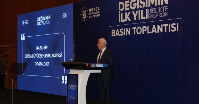 Başkan Bozbey'den 1 yıl muhasebesi: "Koma halindeki belediyeyi hayata döndürdük"
