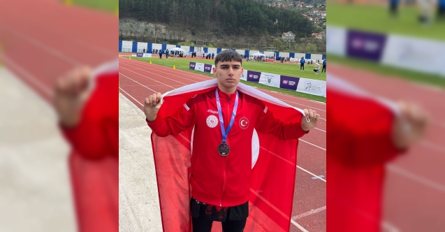 Osmangazili milli atletten dünya üçüncülüğü
