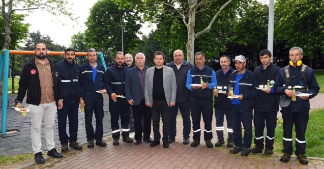 Osmangazi Belediye Başkanı Aydın, 1 Mayıs'ta sahada