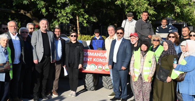 Bursa Kent Konseyleri'nden çiftçilere ortak destek mesajı