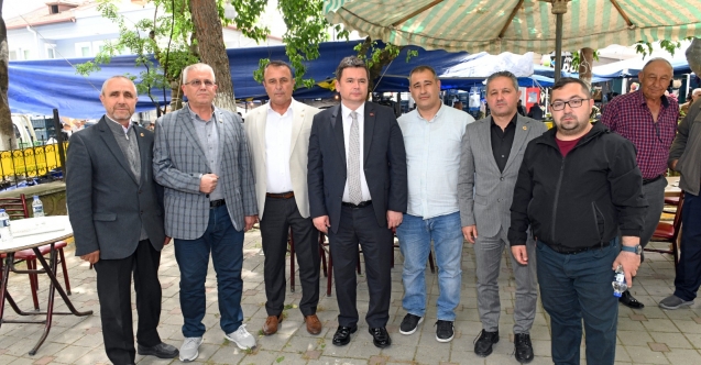 Osmangazi Belediye Başkanı Erkan Aydın'dan mahalle ziyareti