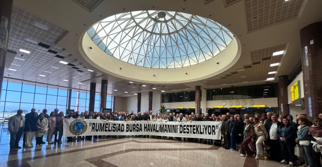 RUMELİSİAD’dan Bursa Havaalanı'na destek