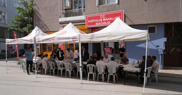 Gürsu'da Başkan Işık mahalle sakinleriyle bir araya geldi