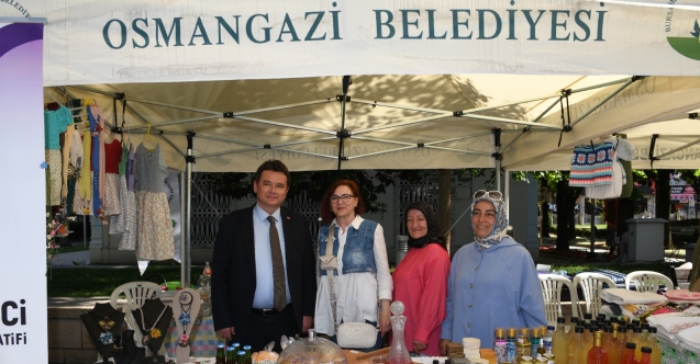 Bursa'nın lezzetleri Osmangazi'de sergilendi