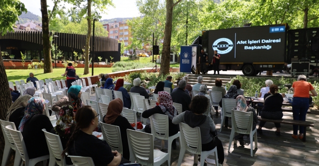 Bursa afetlere hazırlanıyor: Halk bilinçleniyor