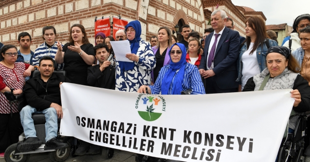 Osmangazi Kent Konseyi'nden engelli annelerine emeklilik çağrısı