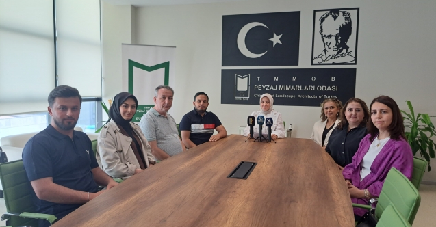 Peyzaj mimarları 13 Mayıs'ta su krizi ve kuraklık konusuna odaklandı