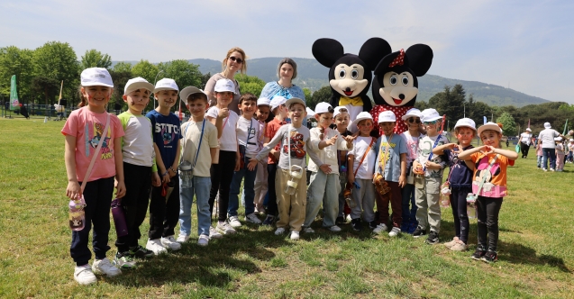 Bursa Spor Festivali'nde Çocuk Şenliği: Minikler eğlenceye doydu
