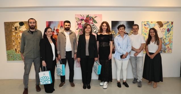 Sanat Atölyeleri Yetişkin Grubu eserleri Nâzım Hikmet'te sergileniyor