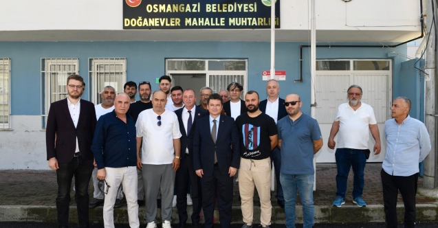 Başkan Aydın, Doğanevler'de Vatandaşın Nabzını Tuttu