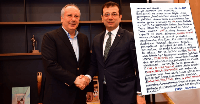 “Baba ocağına döndü”: İnce resmen CHP’de