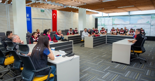 BUSKİ ve BURULAŞ arama kurtarma ekipleriyle AKOM’da istişare toplantısı