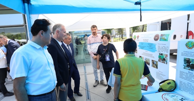 İnegöl Kent Meydanı “TÜBİTAK Bilim Fuarı Festivaline” Ev Sahipliği Yaptı