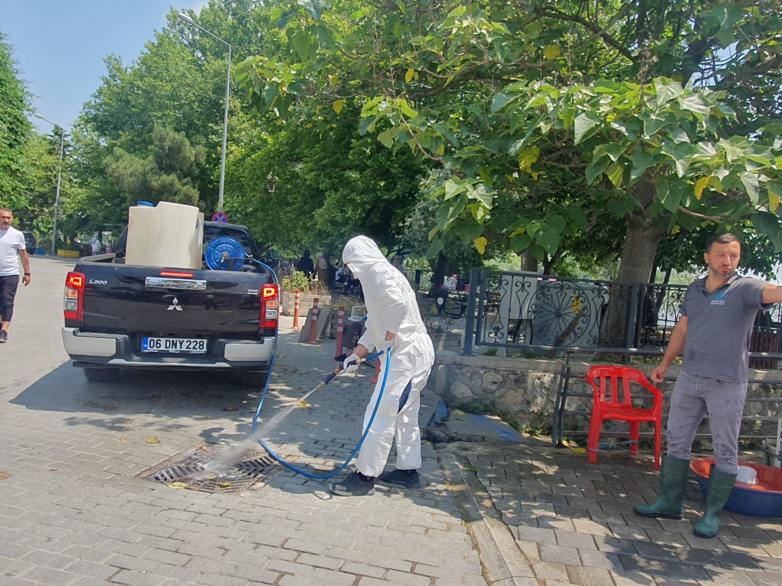 Nilüferde Kurban Bayramı sonrası temizlik