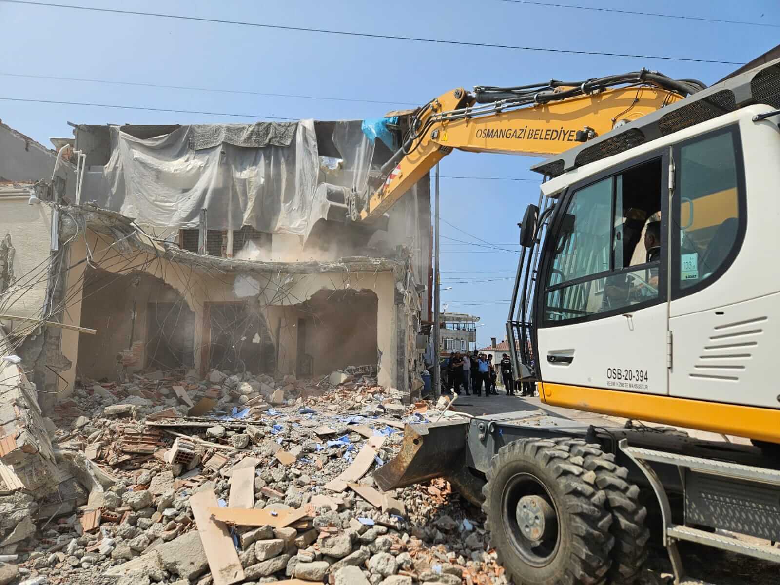 Osmangazi Belediyesinden kaçak yapıya geçit yok