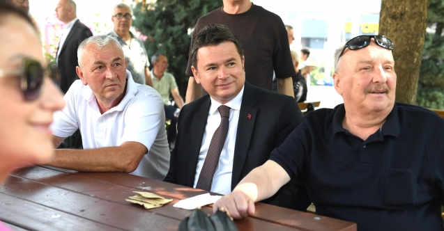 Osmangazi'de mahalle buluşmaları Kemerçeşme'de devam ediyor