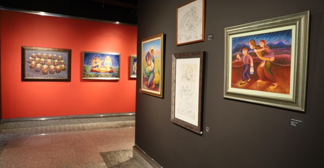 Usta ressam İbrahim Balaban’ın eserleri Bursalılarla buluştu