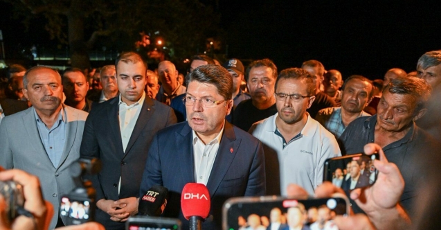 Adalet Bakanı Tunçtan Bursadaki kundakçı hakkında açıklama