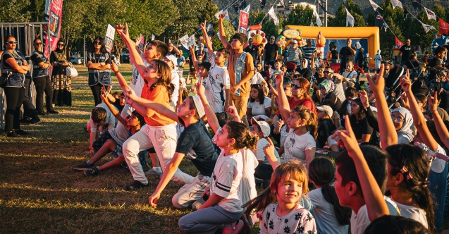 Bursa Kültür Yolu Festivali'nde çocuklar da mutlu