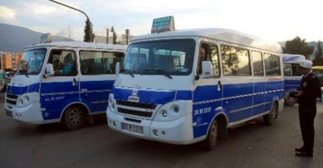 Bursada ulaşıma bir zam daha: Dolmuş ve minibüs ücretleri arttı