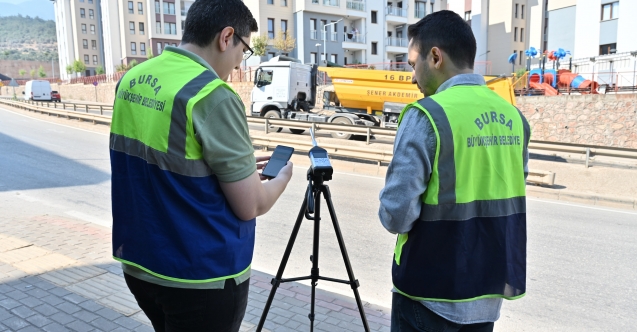 Büyükşehirden 14 ilçede mobil gürültü takibi