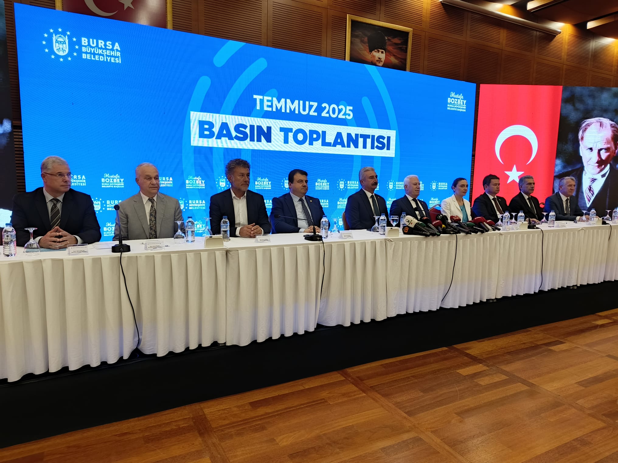 CHPli Başkanlar Bursadan birlik mesajı verdi