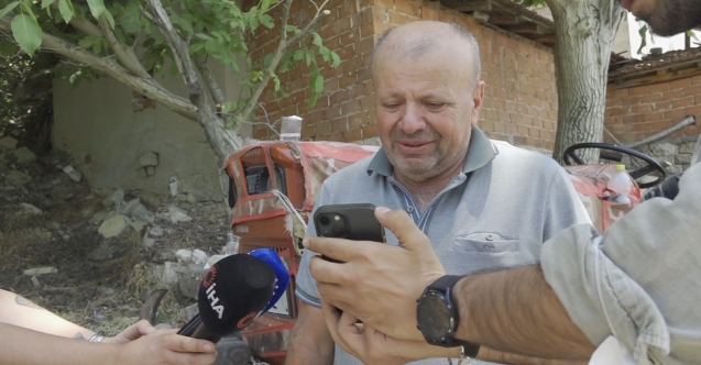 Fedakar çiftçi Bozbeyi duygulandırdı