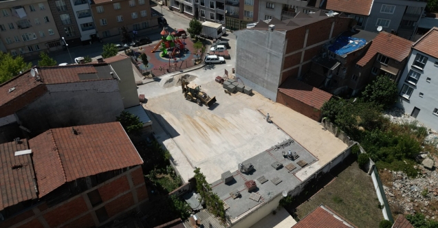 Hamidiye Mahallesi’ne 21 araçlık yeni otopark