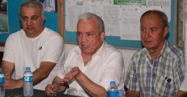 Nilüferde beton santraline karşı tepki: Toprağımıza zarar verdirmeyiz”