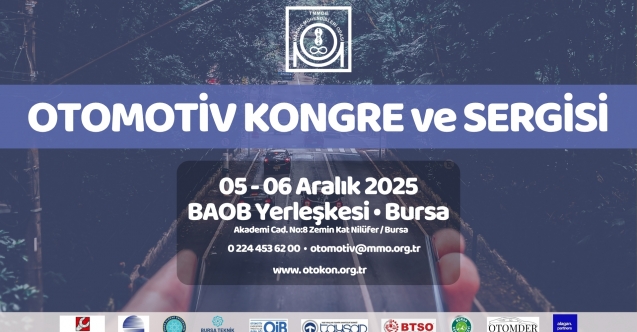 Otomotiv Kongresi 2025, Bursa’da sektör ve akademiyi bir araya getiriyor