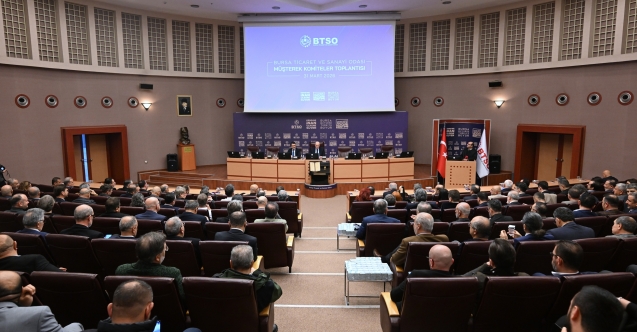 BTSO’da ortak akıl vurgusu: “Başarı birlikte geliyor”