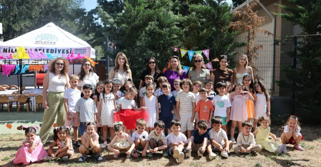 Nilüfer'in minik çınarları ilk karne heyecanını şenlikle yaşadı