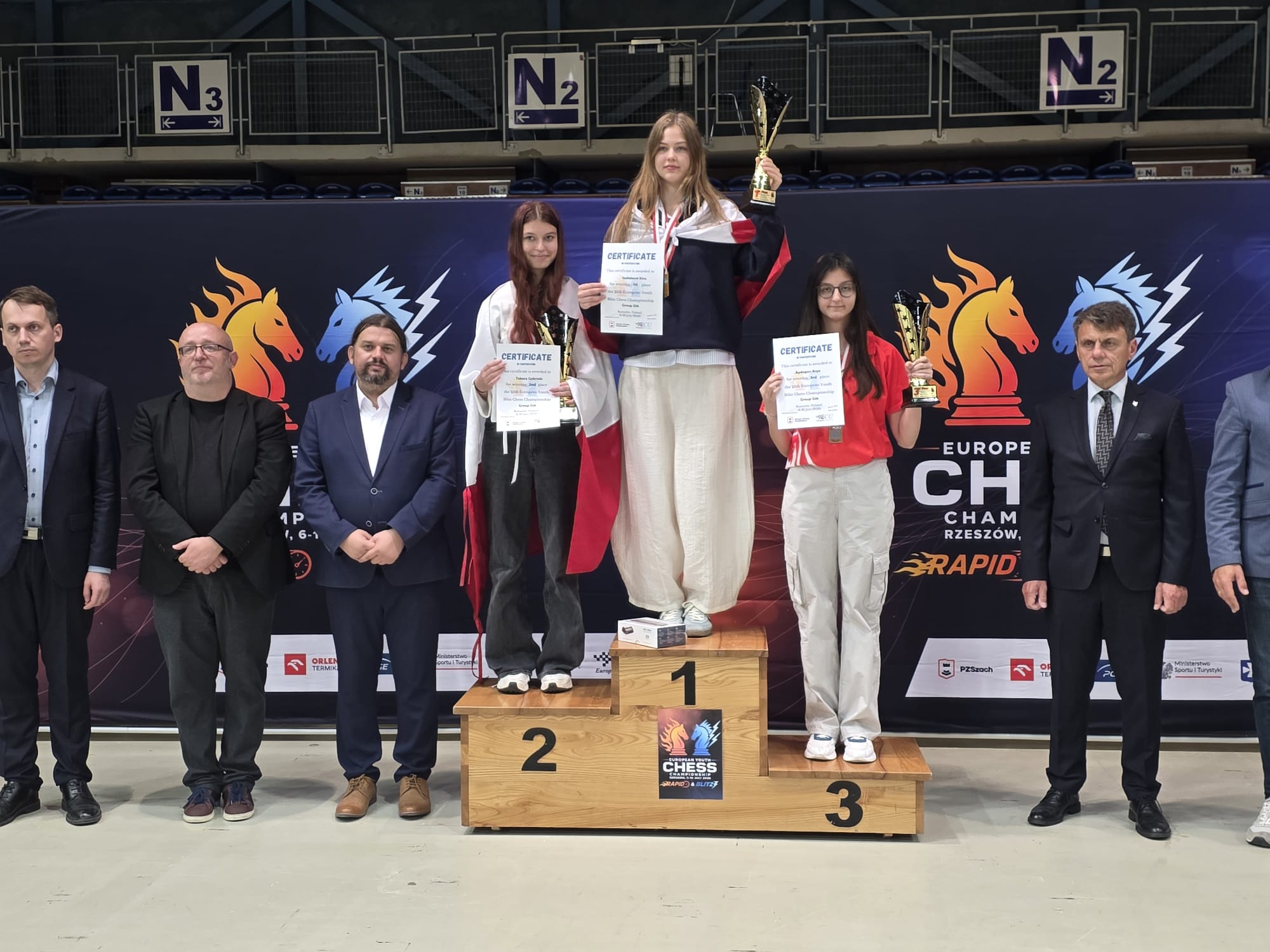 Arya Aydoğan 16 yaş altı kategorisinde Avrupa’yı salladı