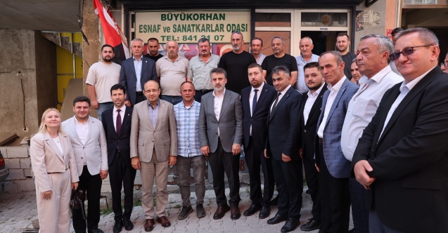 Büyükşehir Başkan Vekili Şahin Biba’dan Büyükorhan’a yoğun yatırım mesaisi