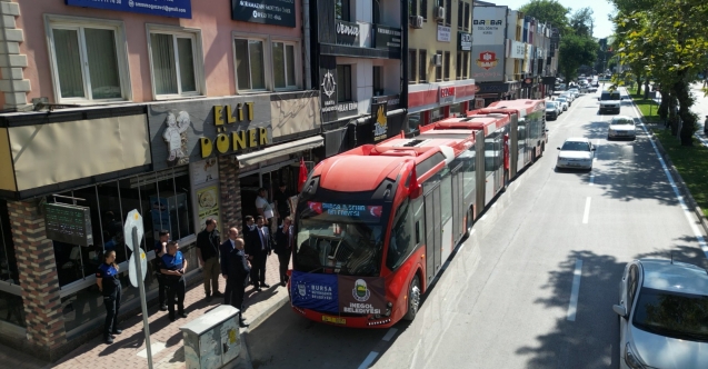 İnegöl ulaşımında yeni dönem: Metrobüs hattı ilk testini geçti
