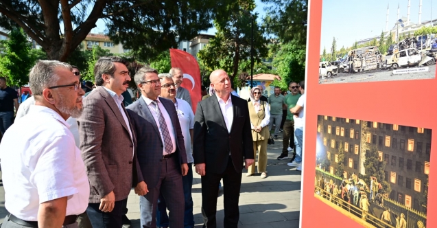 Yıldırım'da 15 Temmuz'un izleri fotoğraflarla anlatılıyor