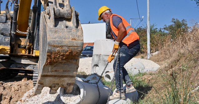 Yenişehir’in 5 mahallesine 7 bin 600 metrelik güçlü altyapı ağı